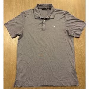 Travis Mathew Polo T Shirt Men's Size Large Short Sleeve Top Pima Cotton